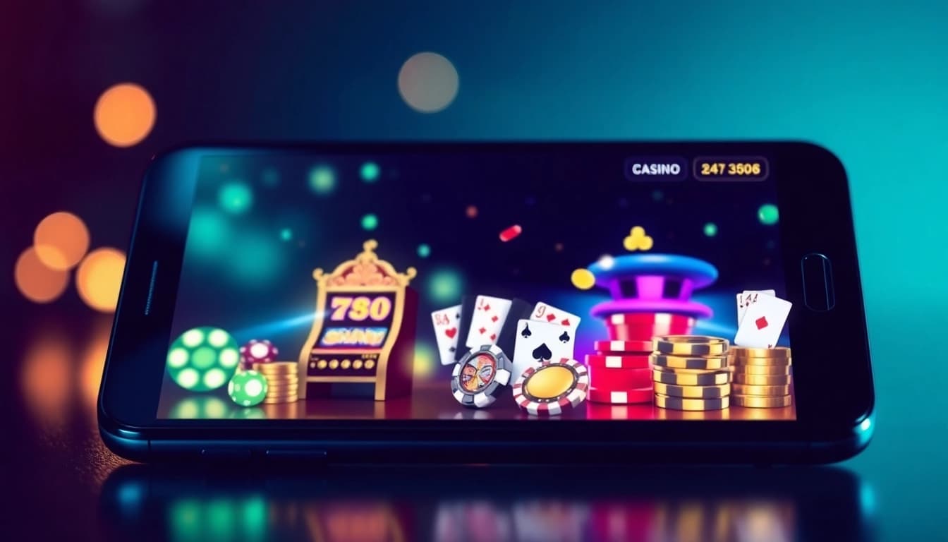 Erleben Sie die besten mobilen online Casinos mit stilvollen Smartphones und spannenden Spielen.
