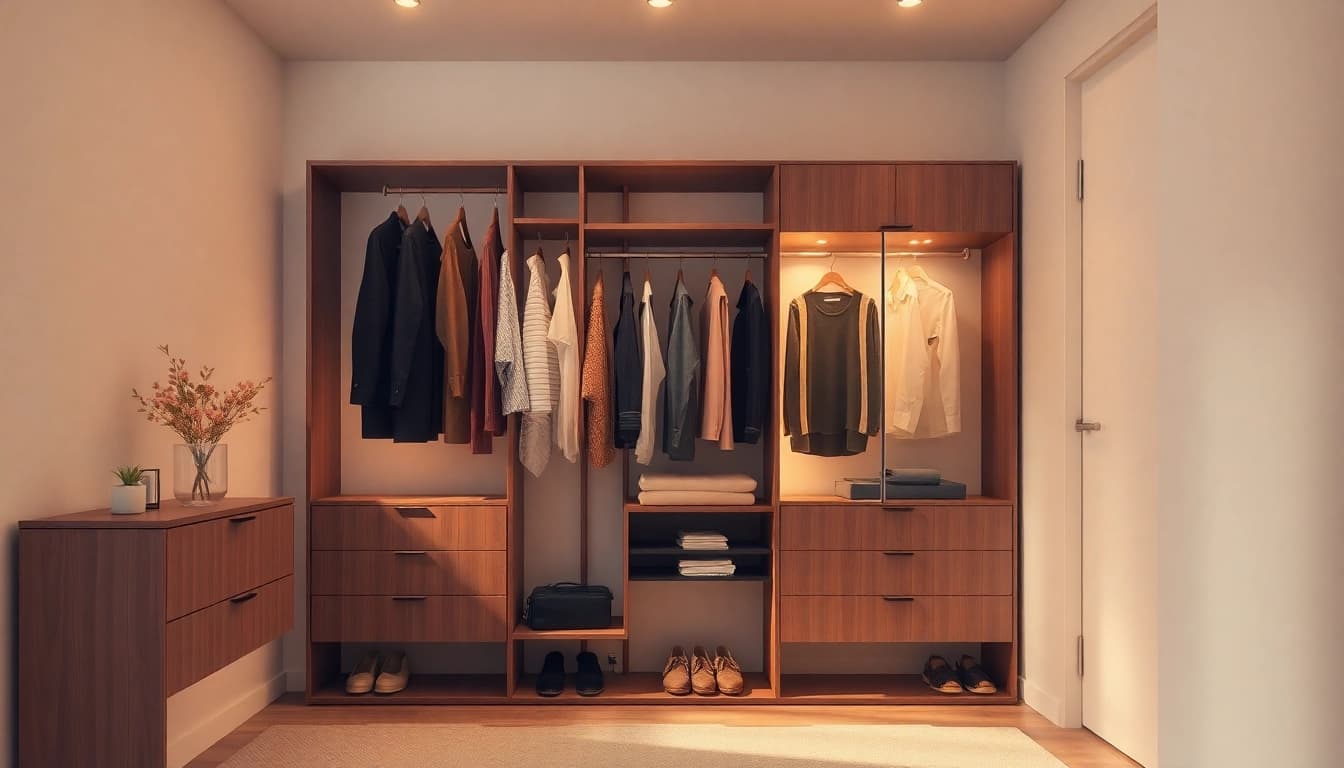 Kleiderbügel Hersteller präsentiert einen nachhaltigen und eleganten Kleiderbügel vor einem stilvollen Hintergrund.
