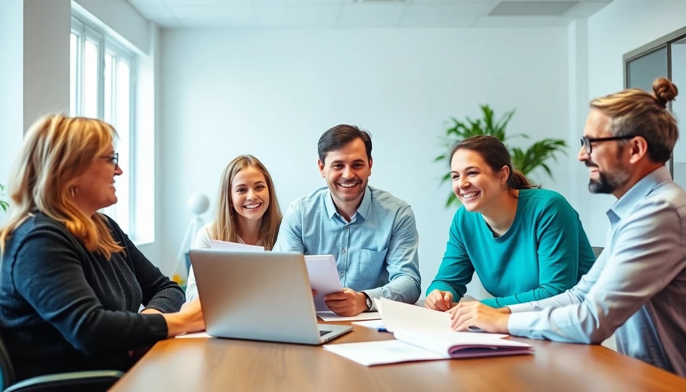 Erfolgreiches Team gründen einen Pflegedienst - gemeinschaftliche Planung und Fokus auf Pflegequalität.