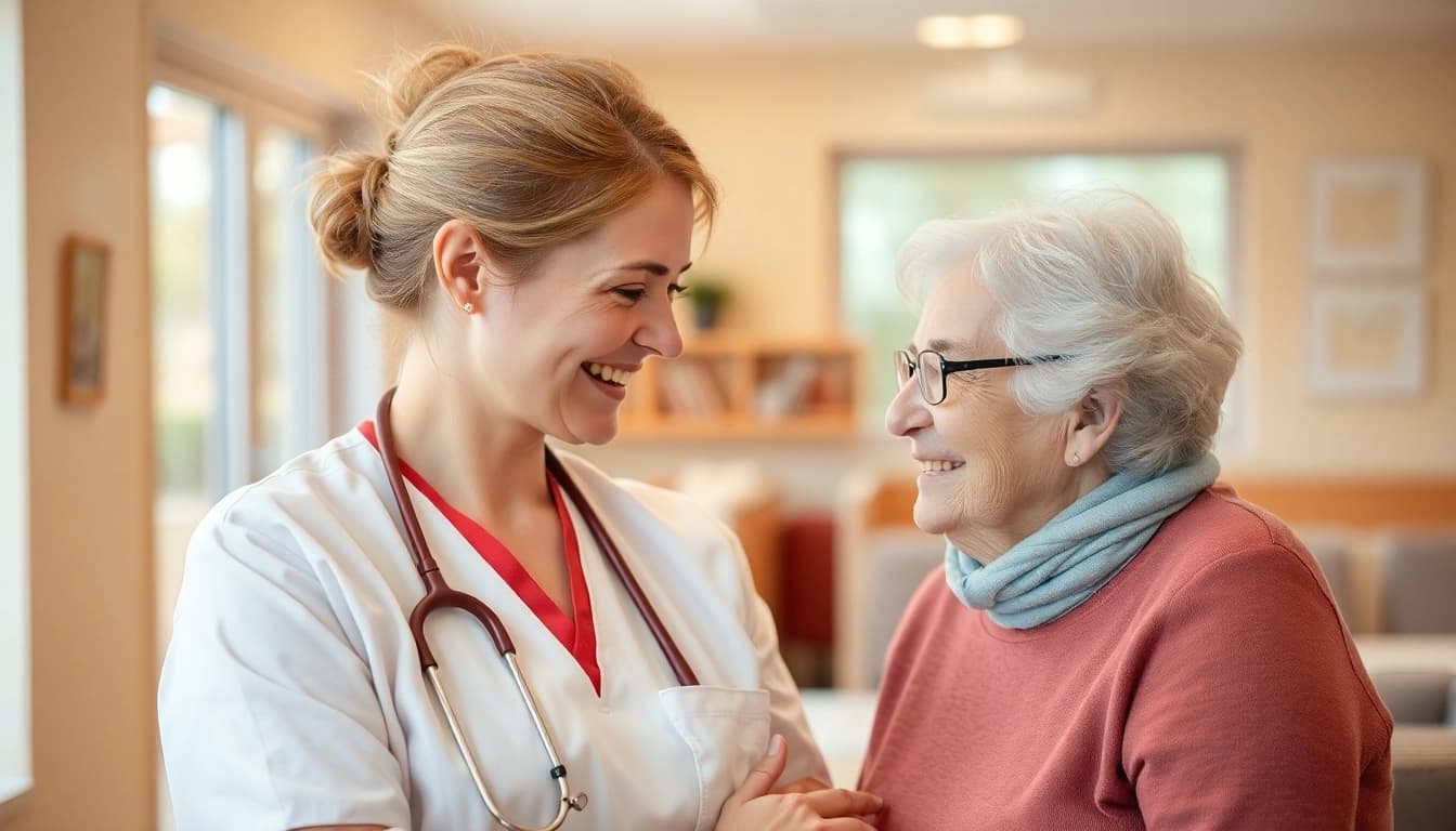 Pflegefachkraft Hameln hilft Patienten mit hochwertiger Pflege und menschlicher Zuwendung.