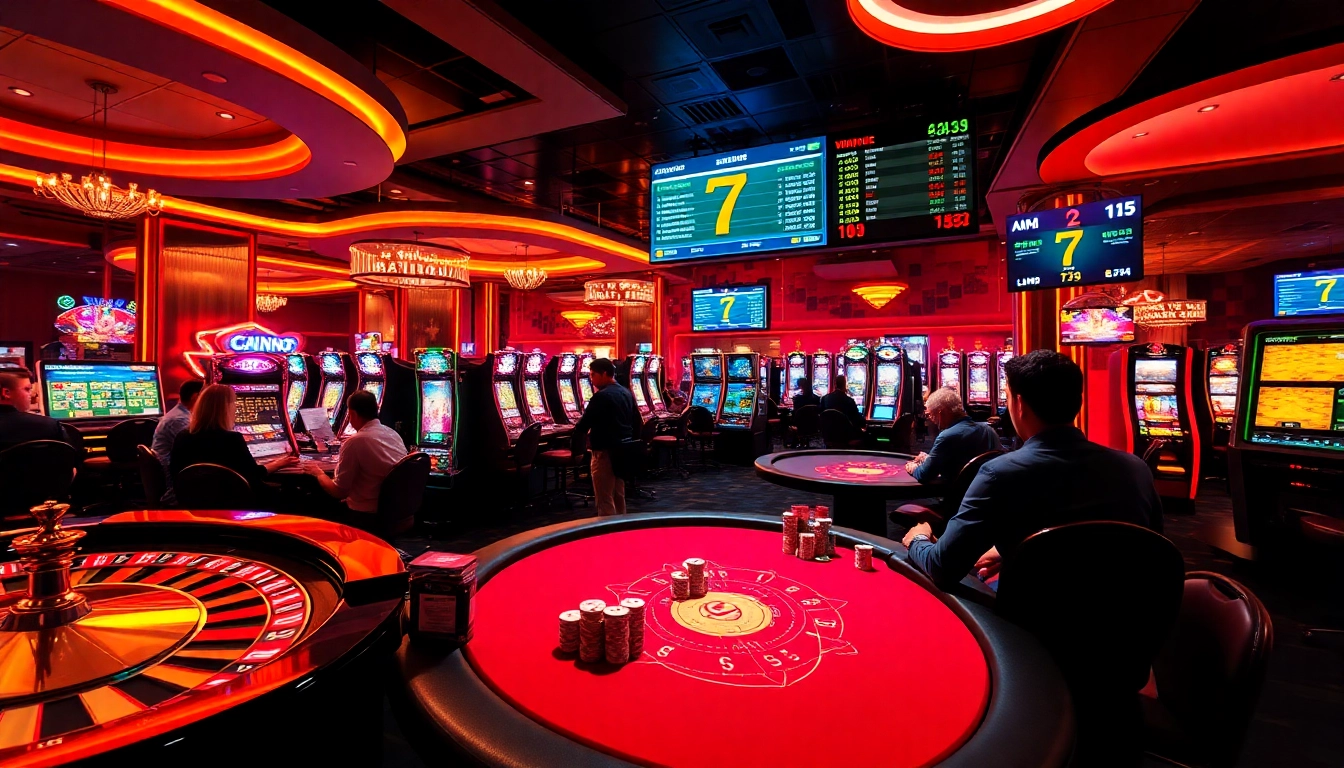 Players experience the excitement of winning at a luxurious casino with 7m betting options.