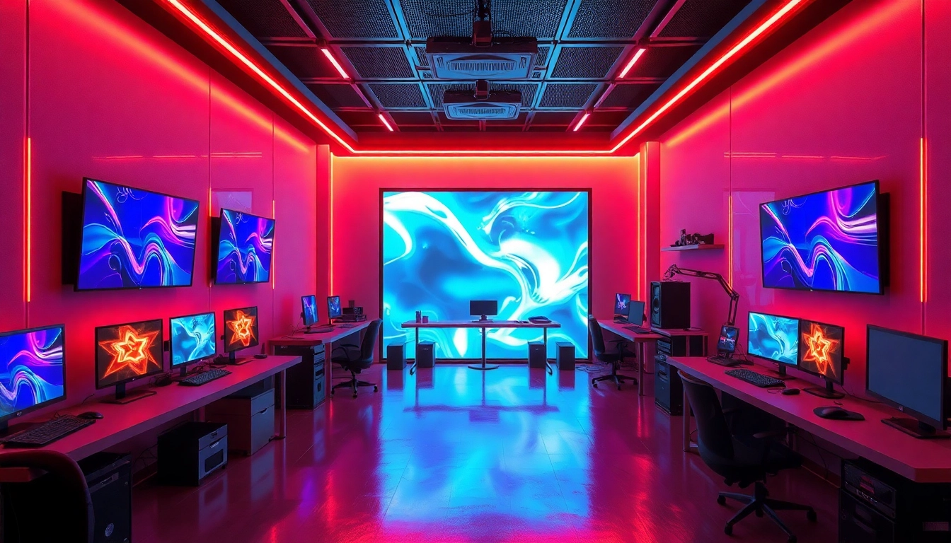 Professionelle 3D Animation erstellen in einem dynamischen Studio mit moderner Technologie.
