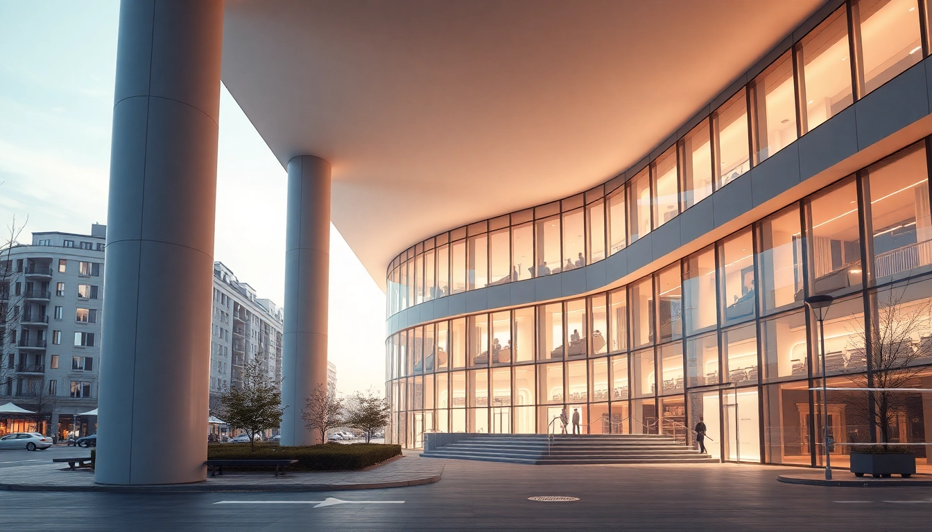 Erstellen Sie beeindruckende architektur visualisierung mit fotorealistischen Details und urbanem Flair.