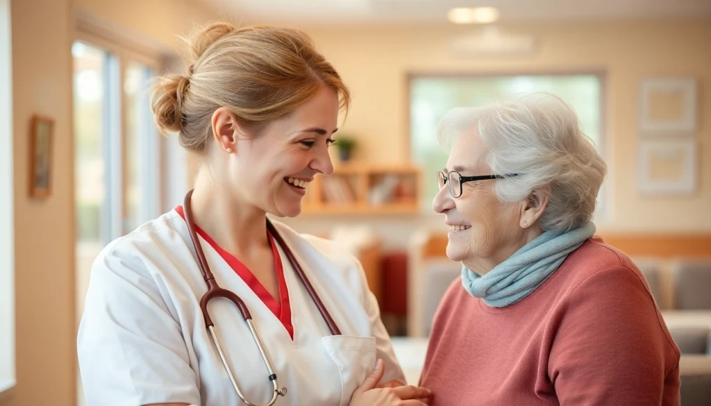 Pflegefachkraft Hameln hilft Patienten mit hochwertiger Pflege und menschlicher Zuwendung.