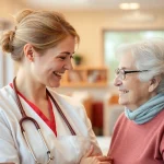 Pflegefachkraft Hameln hilft Patienten mit hochwertiger Pflege und menschlicher Zuwendung.