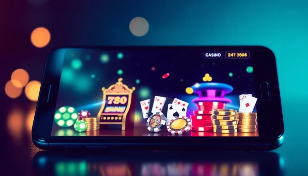Erleben Sie die besten mobilen online Casinos mit stilvollen Smartphones und spannenden Spielen.