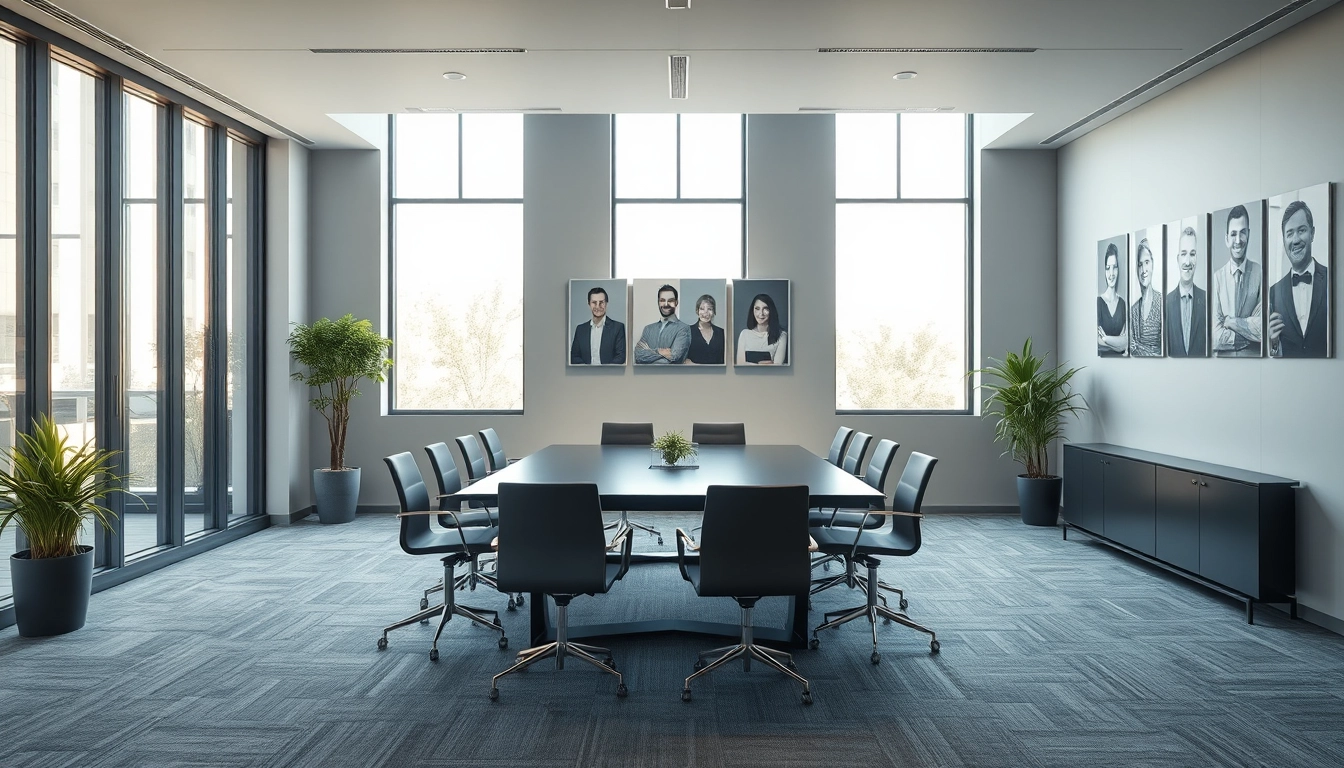 Professionelles Büro für Headhunter Nürnberg mit modernem Design und einladender Atmosphäre.