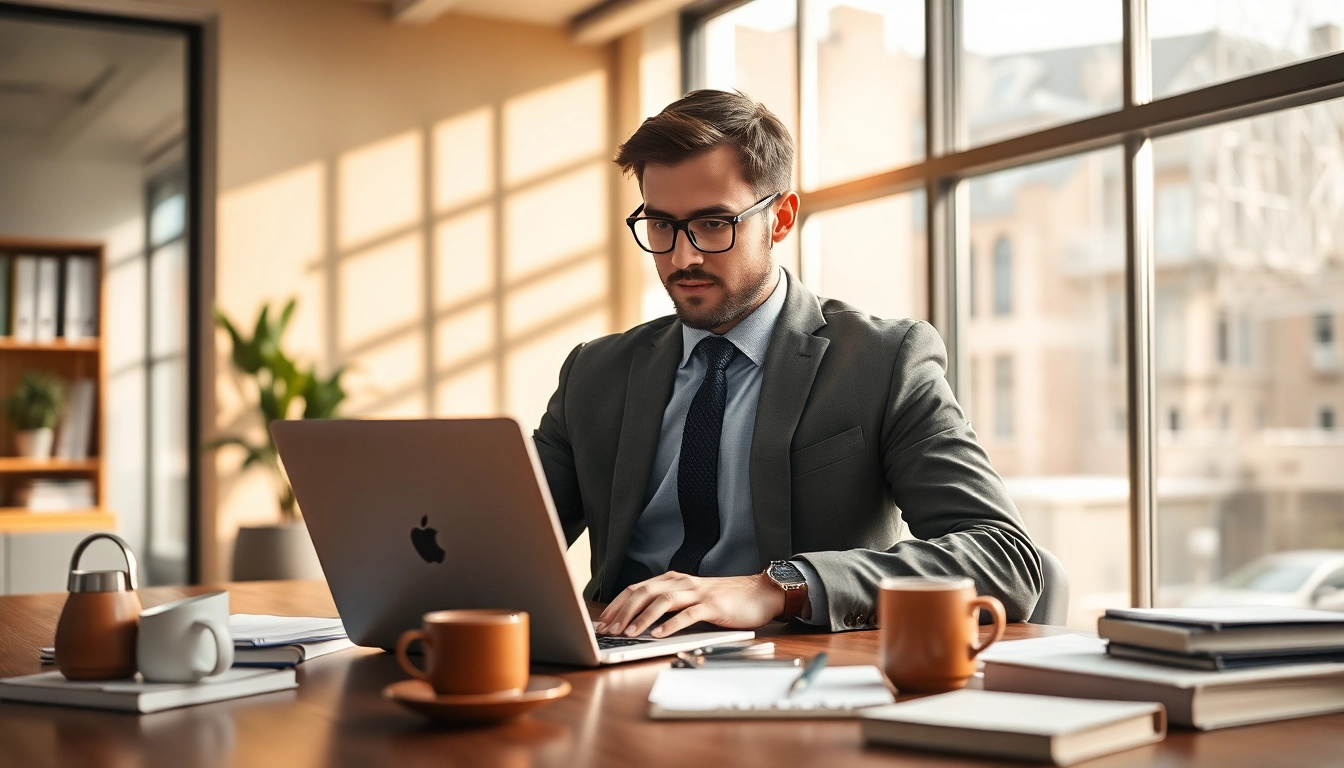 Professioneller Headhunter Agentur bei der Arbeit, um erstklassige Talente zu finden.