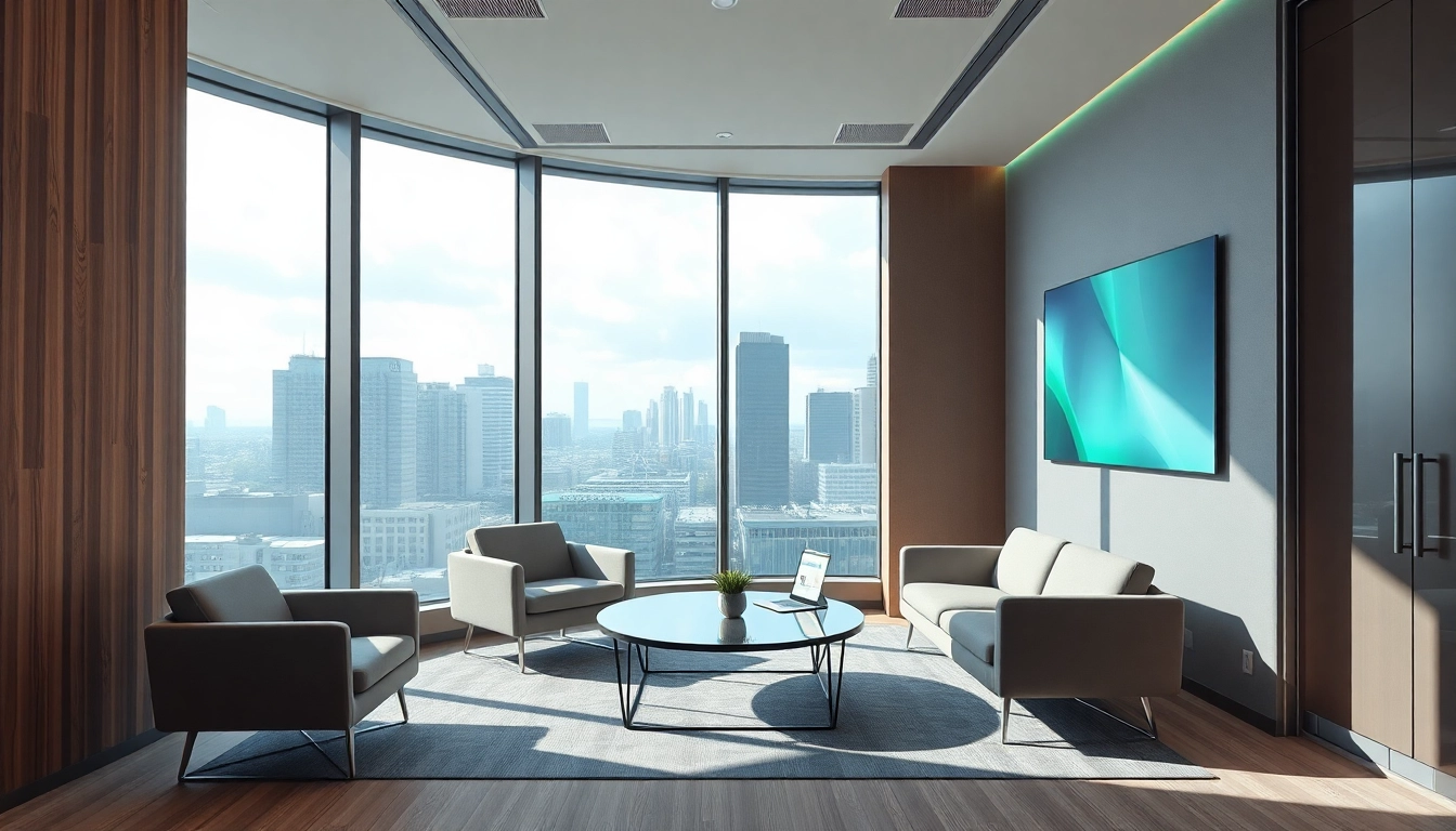 Professionell gestaltetes Büro für Headhunter Frankfurt mit inspirierender Atmosphäre.