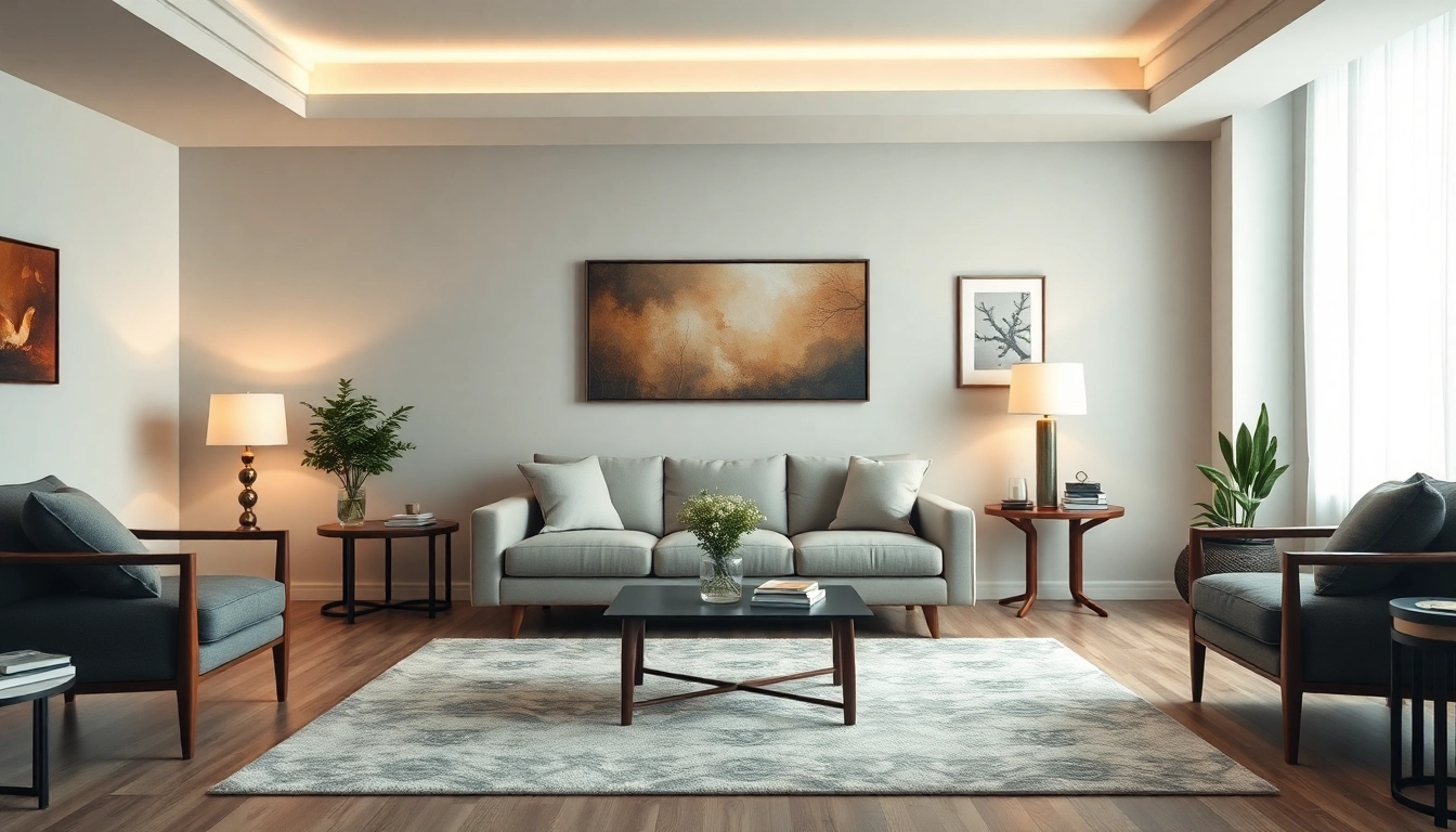 Gestalte deinen Raum mit innovativer Raumgestaltung und harmonischer Farbgebung.