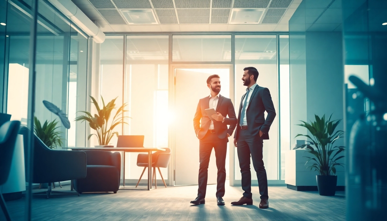 Engagierte Berater im Gespräch während der Personalvermittlung, um Karriereziele zu erreichen.