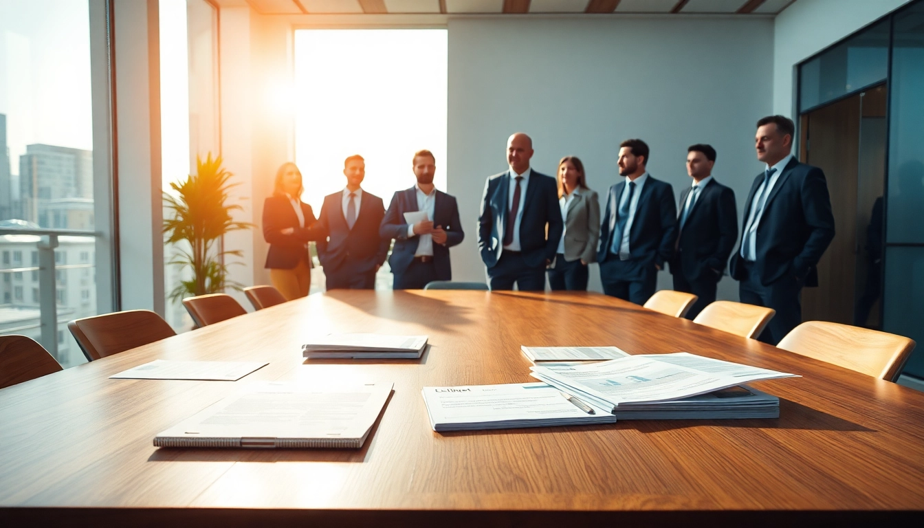 Headhunter IT beim Gespräch über Fachkräfte im modernen Büro.