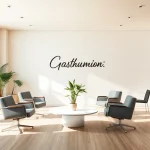Headhunter Gastronomie bietet eine professionelle Büroatmosphäre mit eleganten Möbeln und einem inspirierenden Arbeitsumfeld.