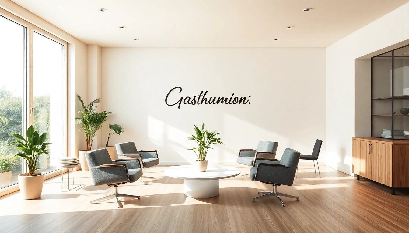 Headhunter Gastronomie bietet eine professionelle Büroatmosphäre mit eleganten Möbeln und einem inspirierenden Arbeitsumfeld.