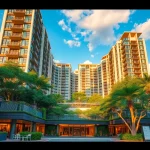 Explore the vibrant community environment at Tampines EC, featuring lush greenery.