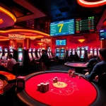 Players experience the excitement of winning at a luxurious casino with 7m betting options.