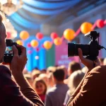 Fesselnde Eventfotos München von einem Fotografen, der lebendige Momente bei einer Veranstaltung einfangen.