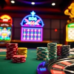 Tham gia sự phấn khích tại KO66 với những hành động poker hấp dẫn tại bàn casino sang trọng.